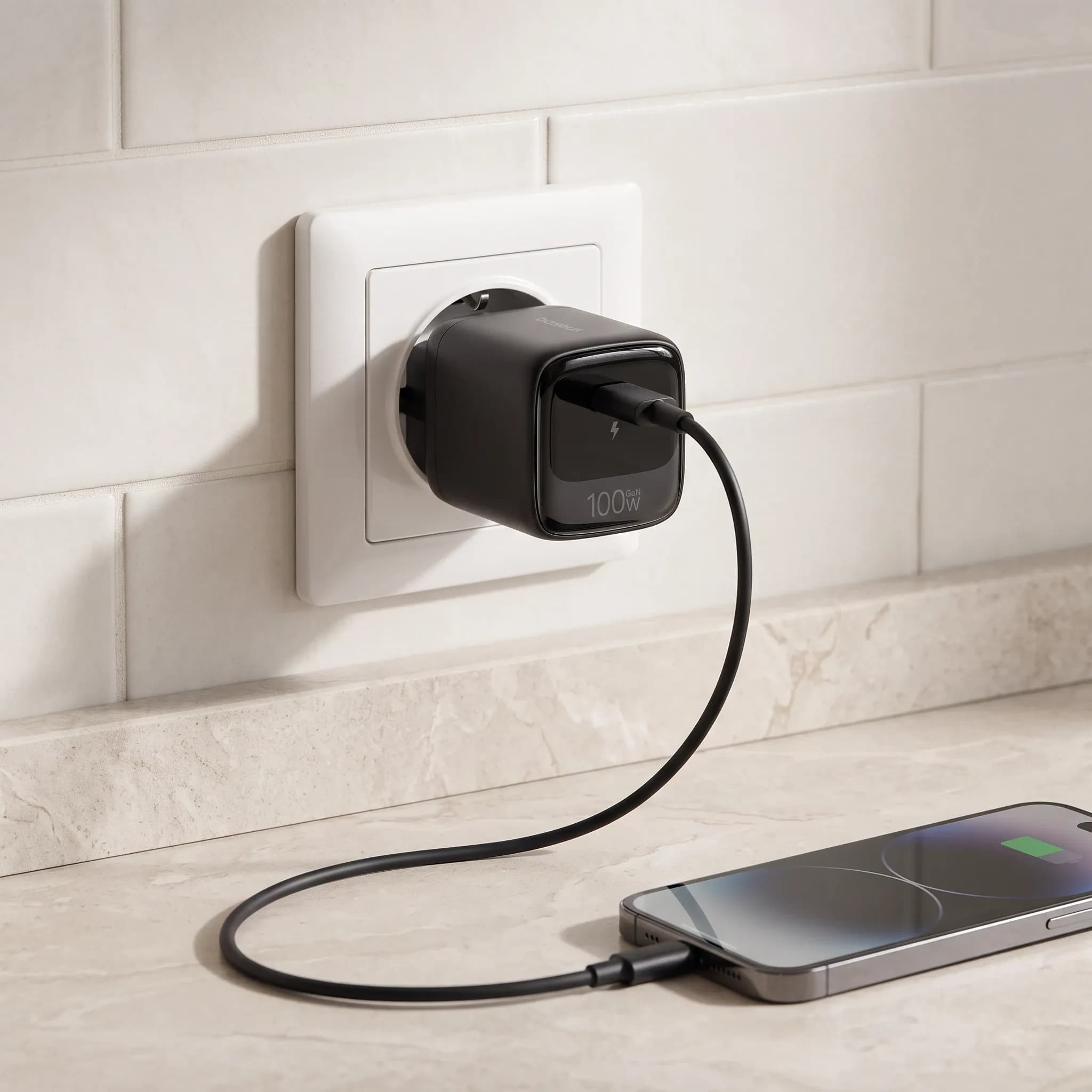 Сетевое зарядное устройство Baseus EnerFill FH22, 100 Вт