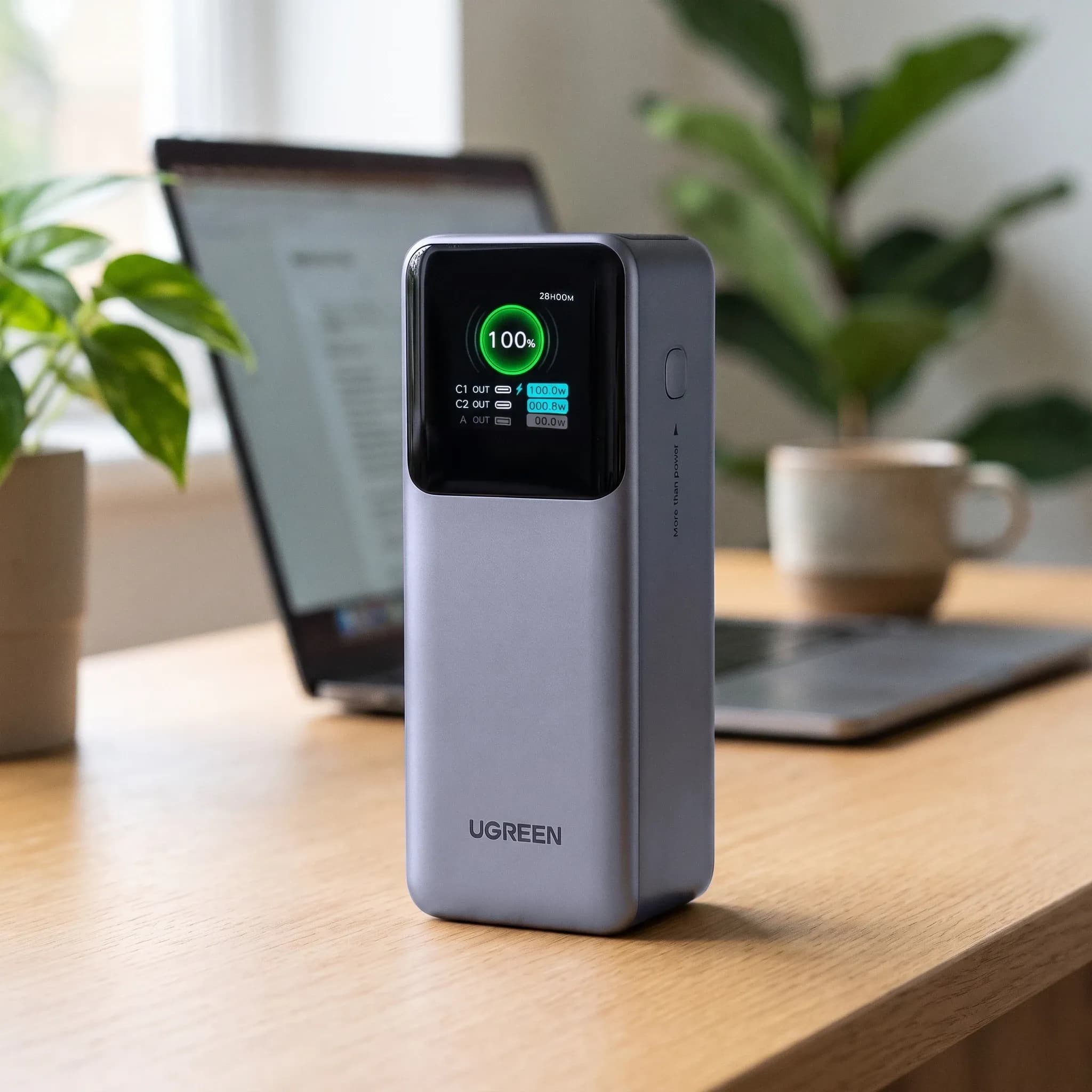Пауэрбанк UGREEN PB722, 25000 мА·ч