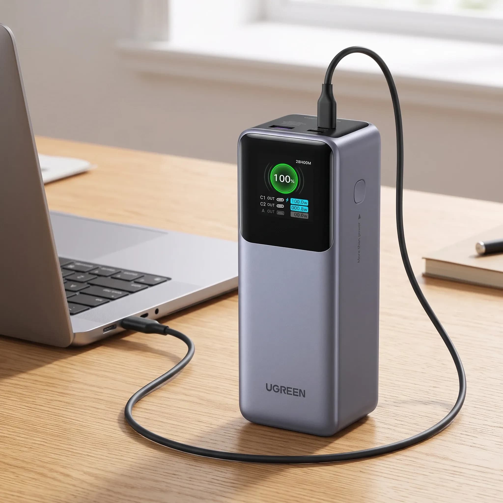 Пауэрбанк UGREEN PB722, 25000 мА·ч