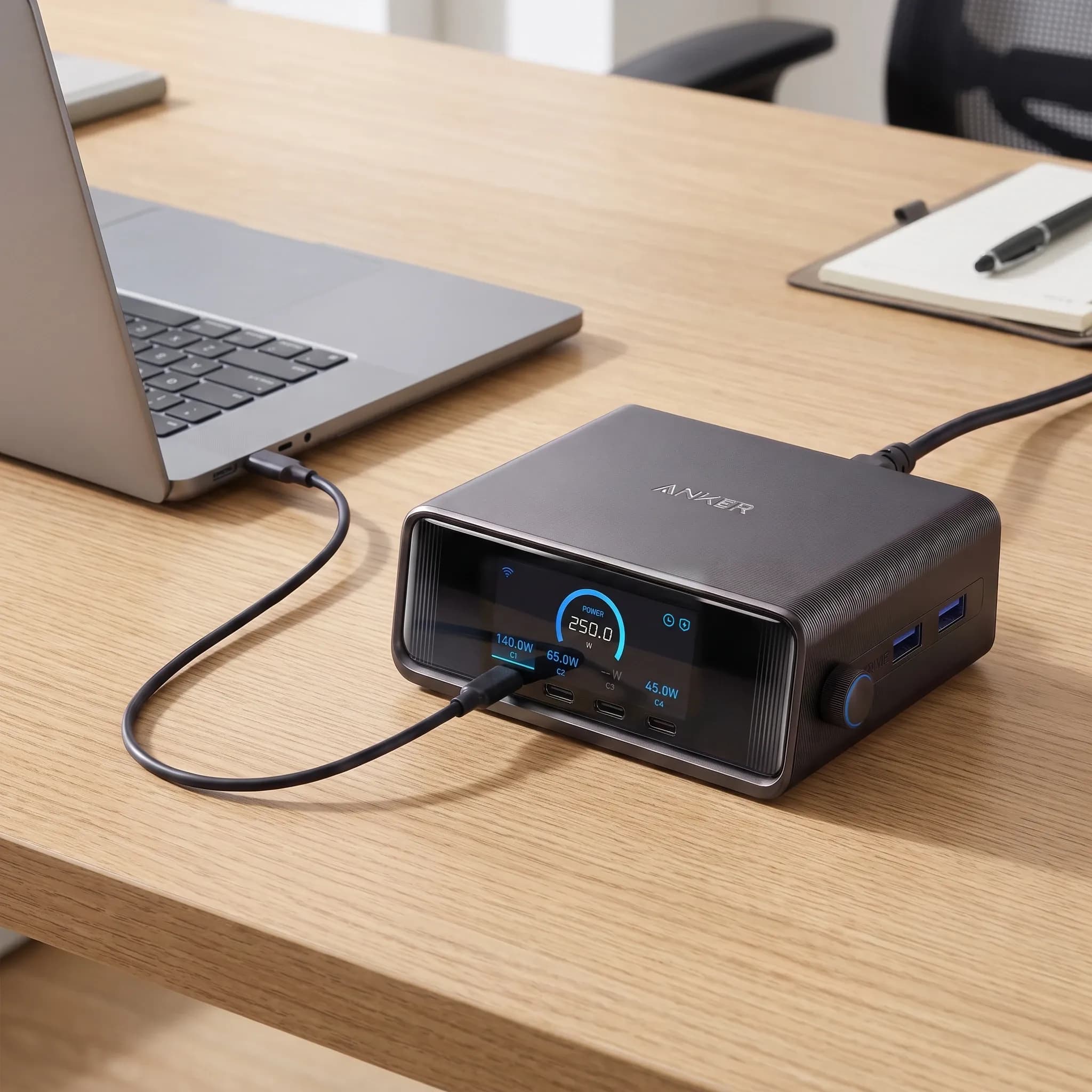 Сетевое зарядное устройство Anker Prime Charger 250W