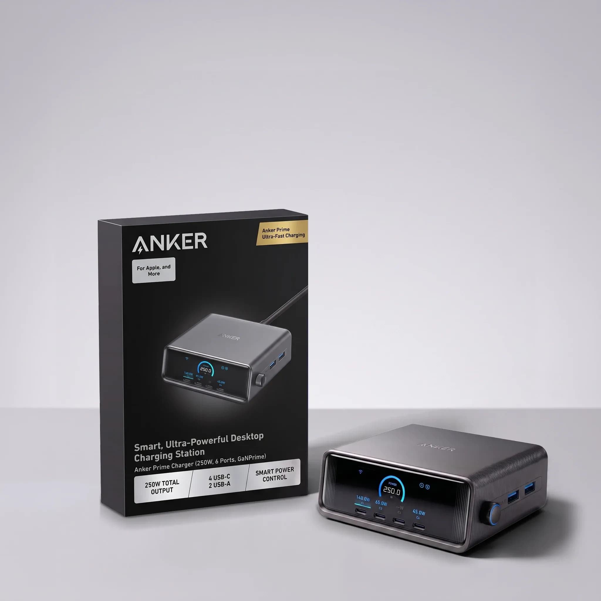 Сетевое зарядное устройство Anker Prime Charger 250W